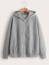 Grey colour zipper
